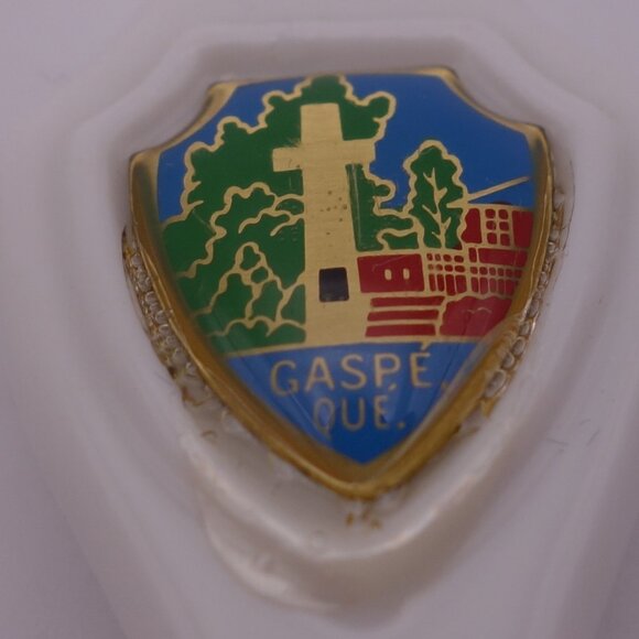 La Gaspesie Quebec Gaspe Que Ceramic Spoon Imported by JC Ricard Made in Taiwan - Picture 5 of 12